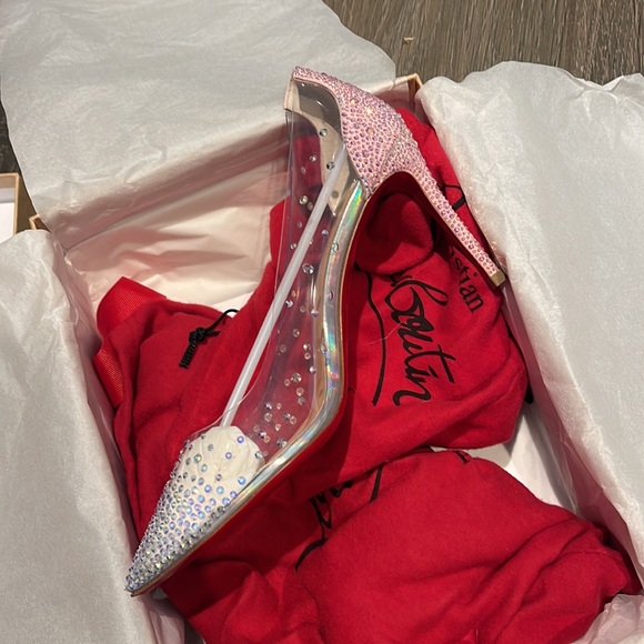 Christian Louboutin Shoes - NIB Christian Louboutin Degrastrassita Heel